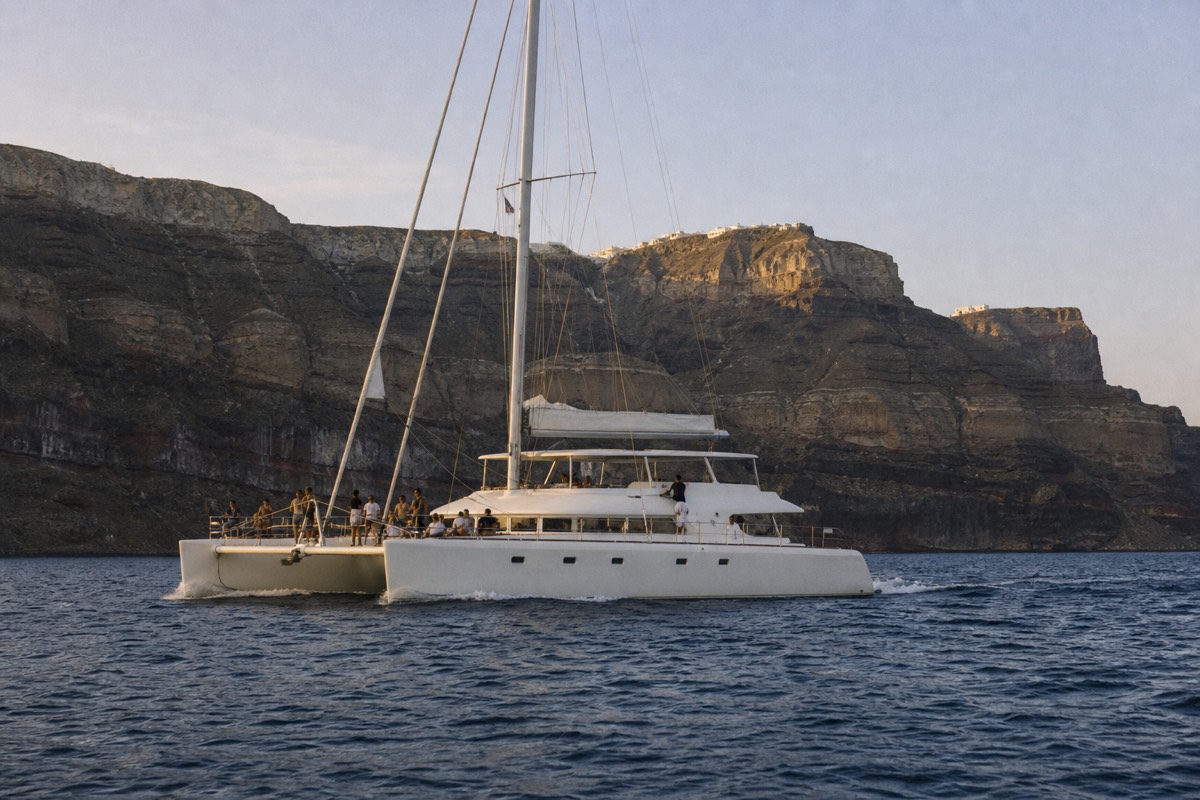 BBQ Sunset Catamaran